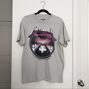 Metallica Master of Puppets Graphic Band Tee